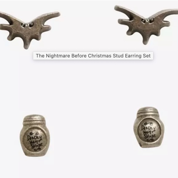 The Nightmare Before Christmas Stud Earring Set - Picture 6 of 6